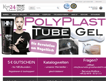 Tablet Screenshot of kosmetik-grosshandel24.com